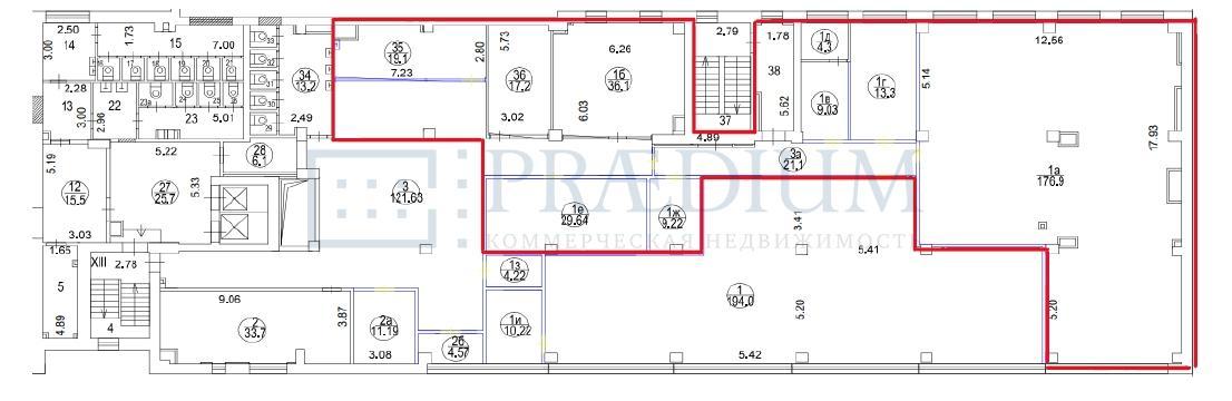 Сдается офис в Москве, д 47 стр 3