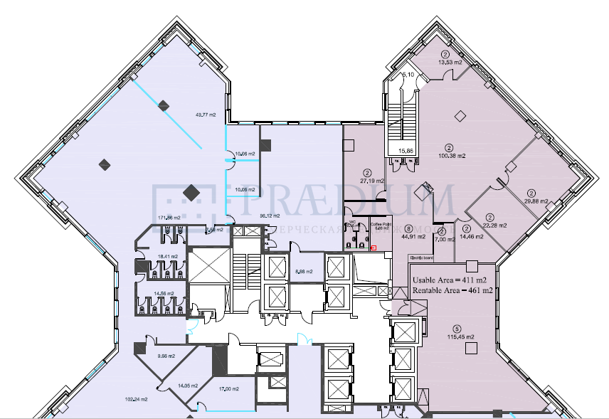 Сдается офис в Москве, д 2 стр 2