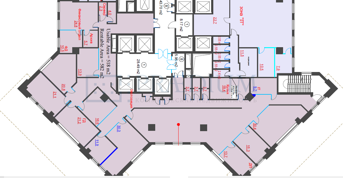 Сдается офис в Москве, д 2 стр 2