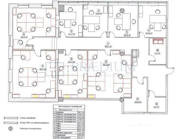 Продам офис в Москве, д 6 стр 5
