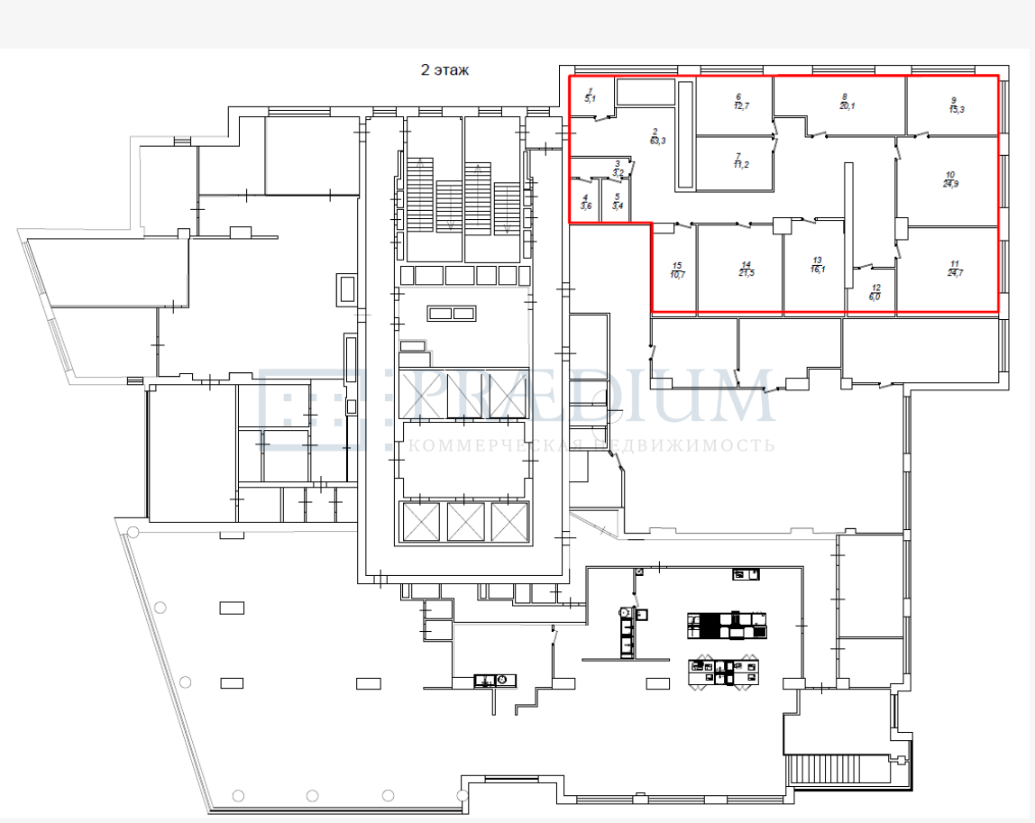 Сдается офис в Москве, д 15А