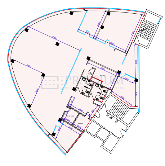 Сдается офис в Москве, д 17-23