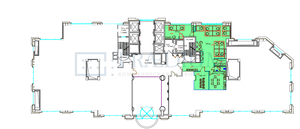 Сдается офис в Москве, д 2 стр 3
