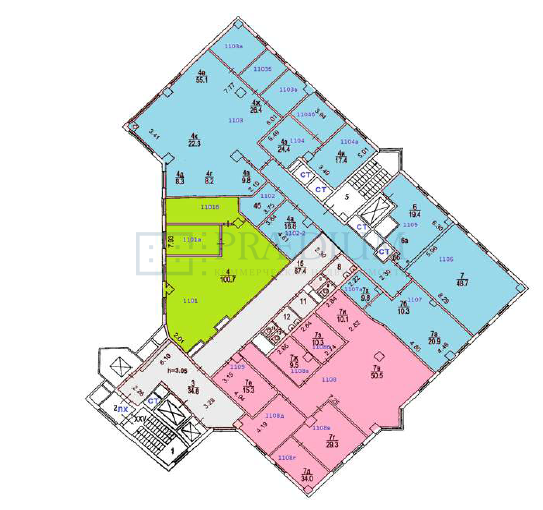 Сдается офис в Москве, д 23 к 3