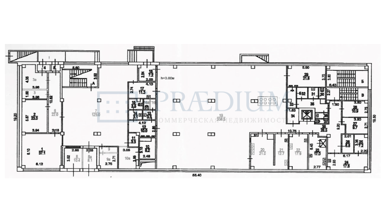Сдается офис в Москве, д 3 к 19