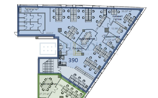 Сдается офис в Москве, д 2Б