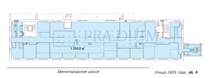 Сдается офис в Москве, Звенигородское шоссе, д 18/20 к 1