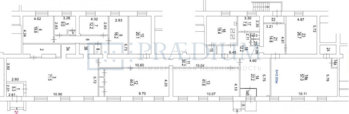 Продам офис в, д 15