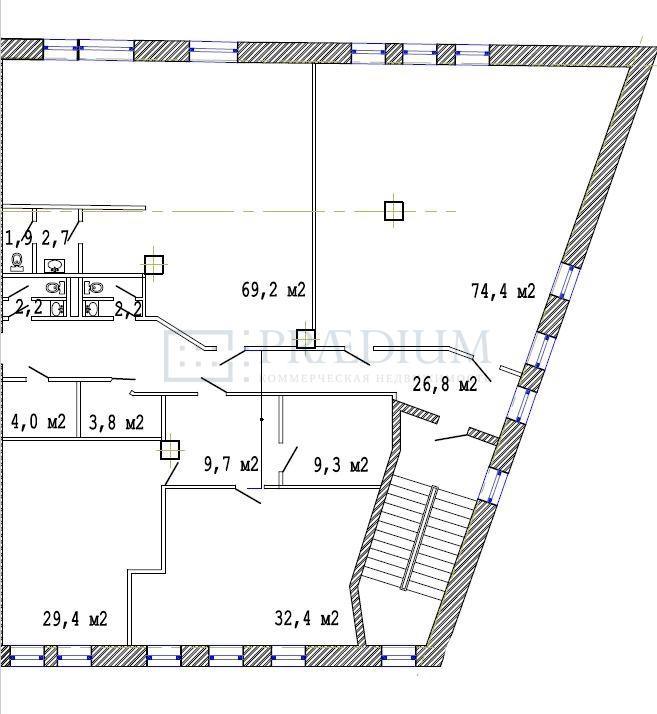 Сдается офис в Москве, д 9/26 стр 1