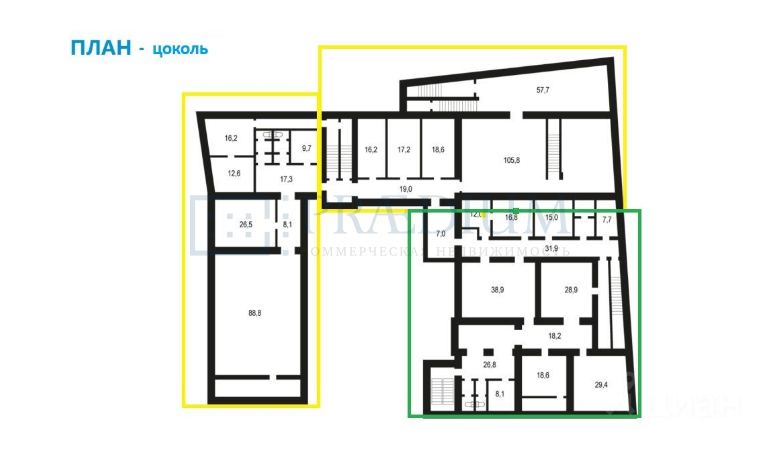 Сдается офис в Москве, д 20 стр 3