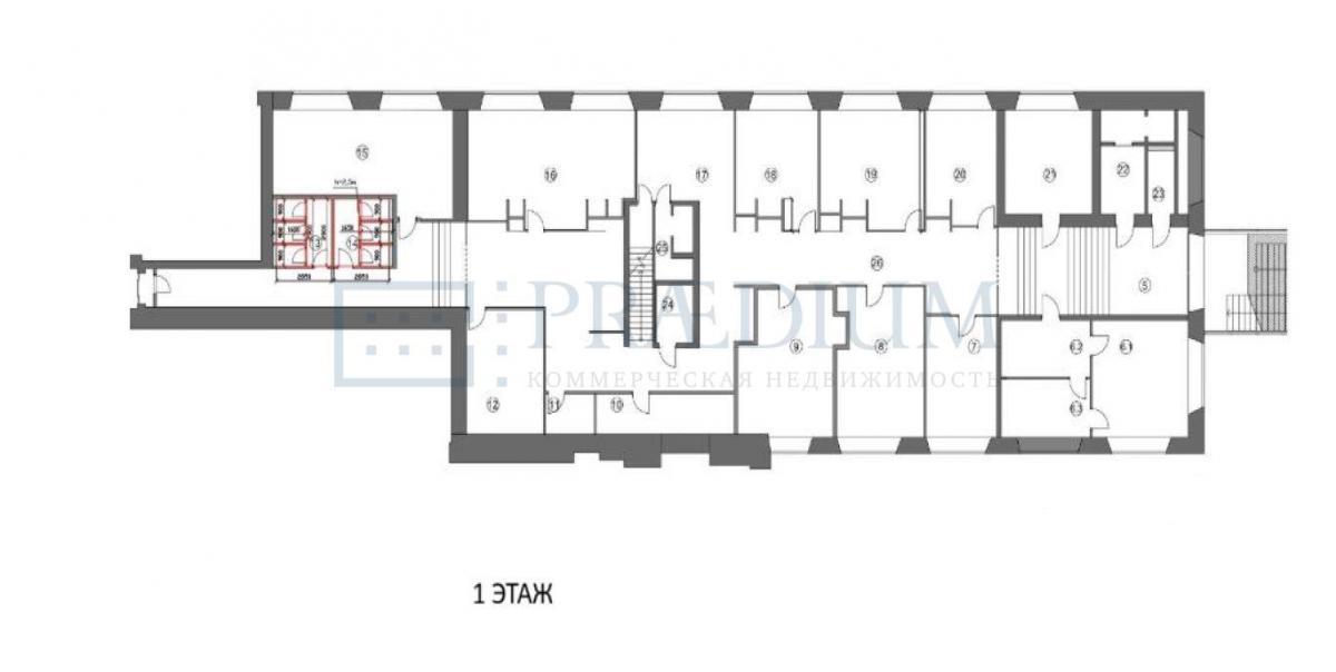 Сдается офис в Москве, влд 12 стр 6