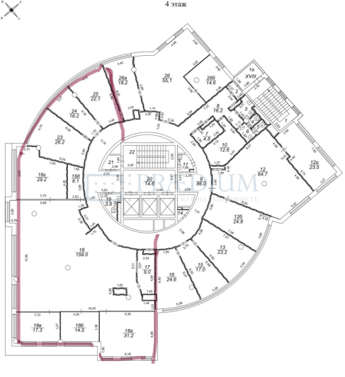 Сдается офис в Москве, д 1А
