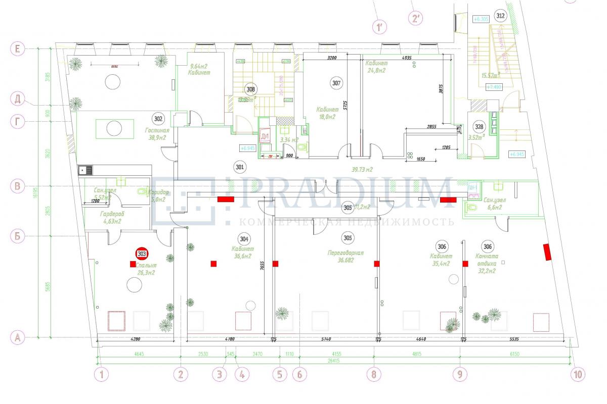 Сдается офис в Москве, д 5 стр 1