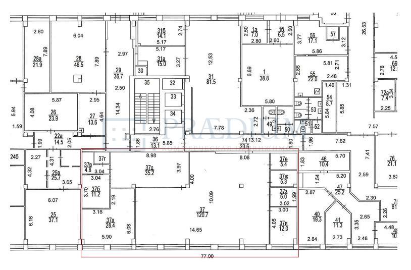 Сдается офис в Москве, д 2 к 26