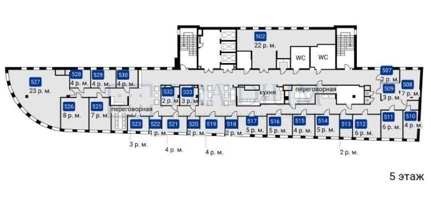 Сдается офис в Москве, д 5 к 1