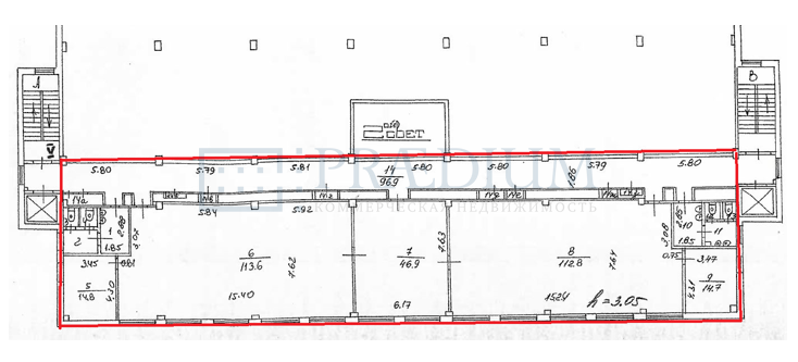 Сдается офис в Москве, Коломенский проезд, д 13А