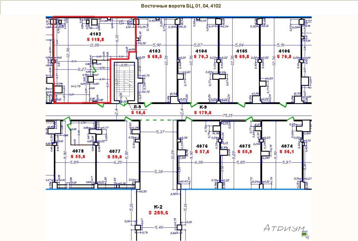 Сдается офис в Москве, дом 100,стр.1