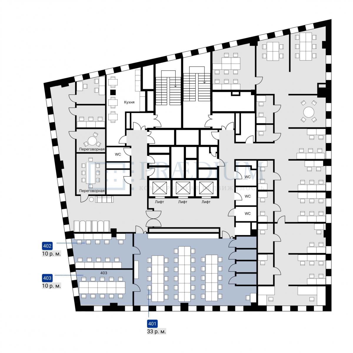Сдается офис в Москве, д 36 стр 11