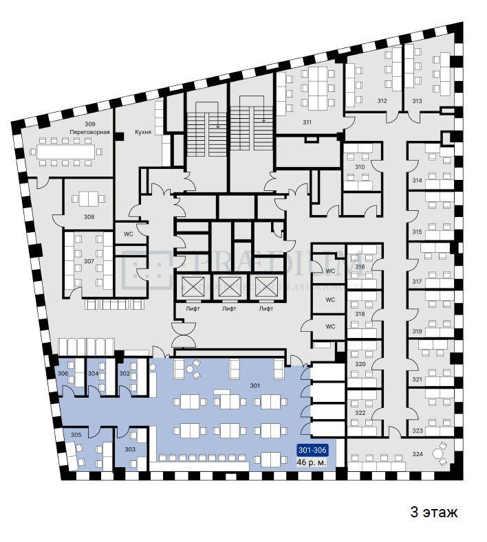 Сдается офис в Москве, д 36 стр 11
