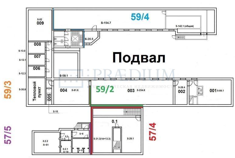 Сдается офис в Москве, д 59 стр 2