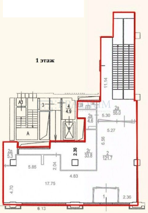Сдается торговое помещение в Москве, д 22