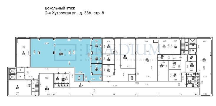 Сдается офис в Москве, д 38А стр 8