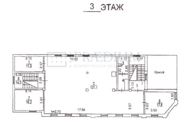 Сдается торговое помещение в Москве, д 10 стр 3
