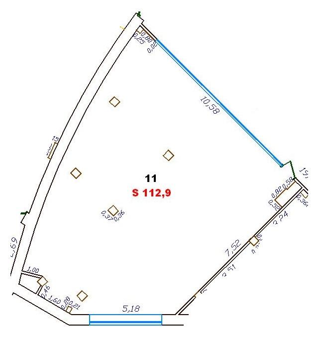 Сдается офис в Москве, Орликов переулок, дом 5,стр.1А