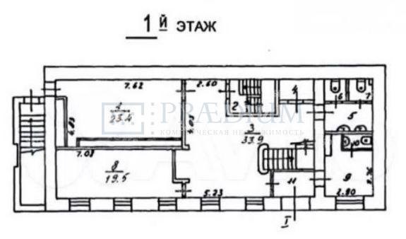 Продам офис в, д 10 стр 4