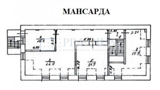 Продам офис в, д 10 стр 4