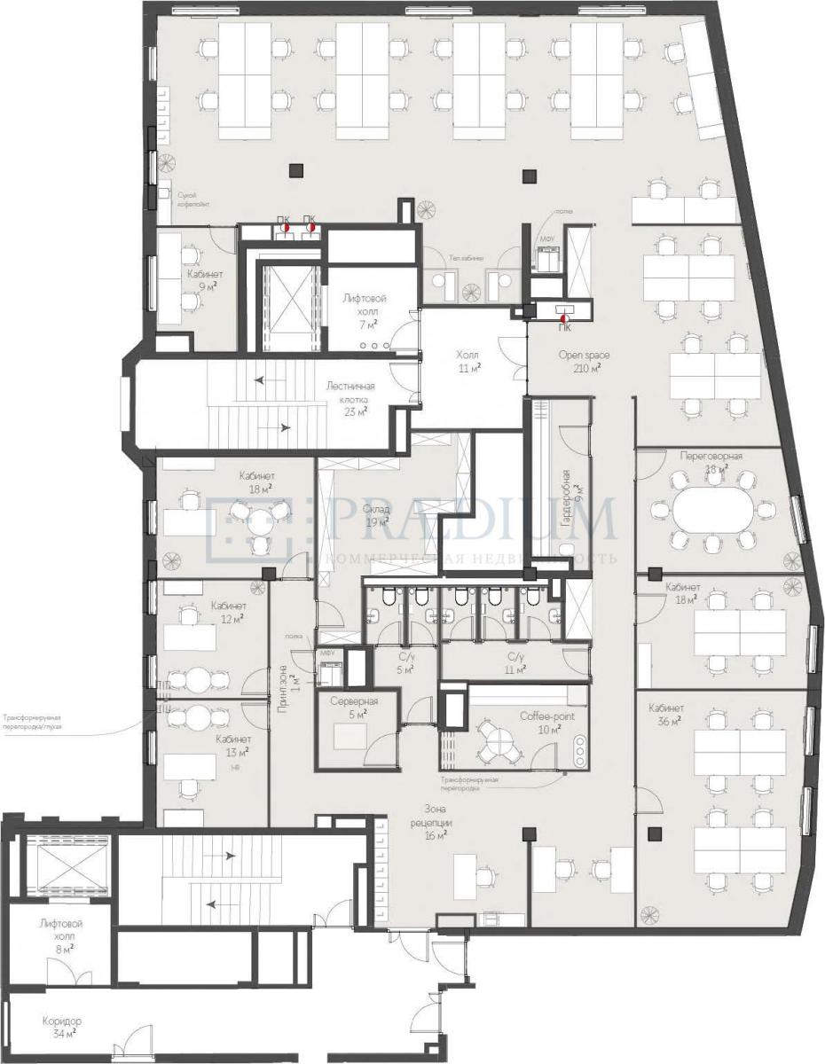 Сдается офис в Москве, д 9А