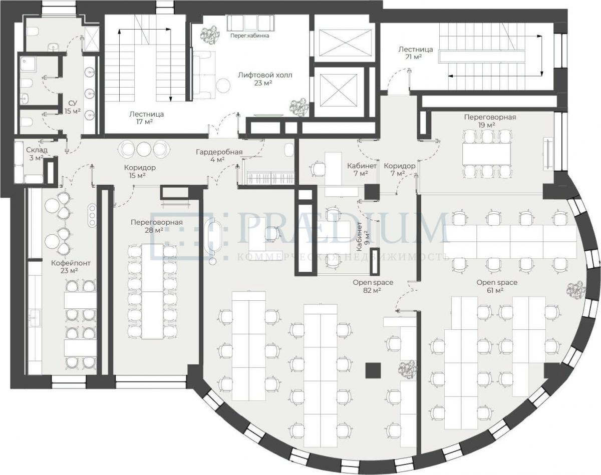 Сдается офис в Москве, д 17