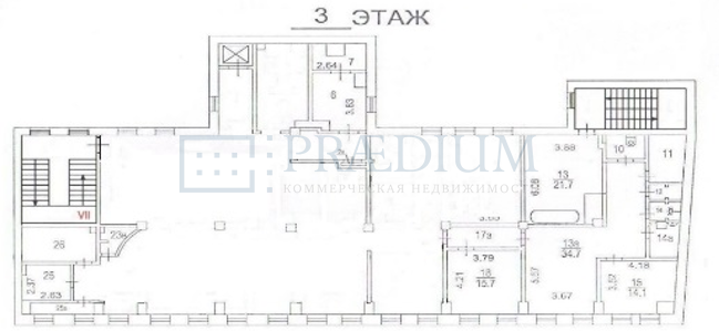 Сдается офис в Москве, д 13 стр 1