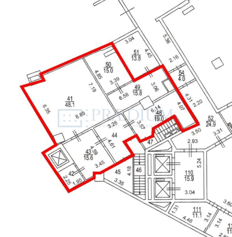 Сдается торговое помещение в Москве, д 12