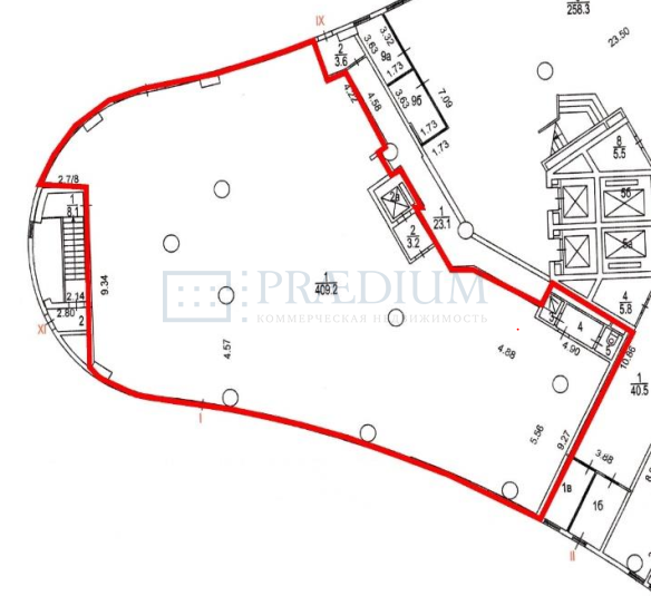 Сдается торговое помещение в Москве, д 12