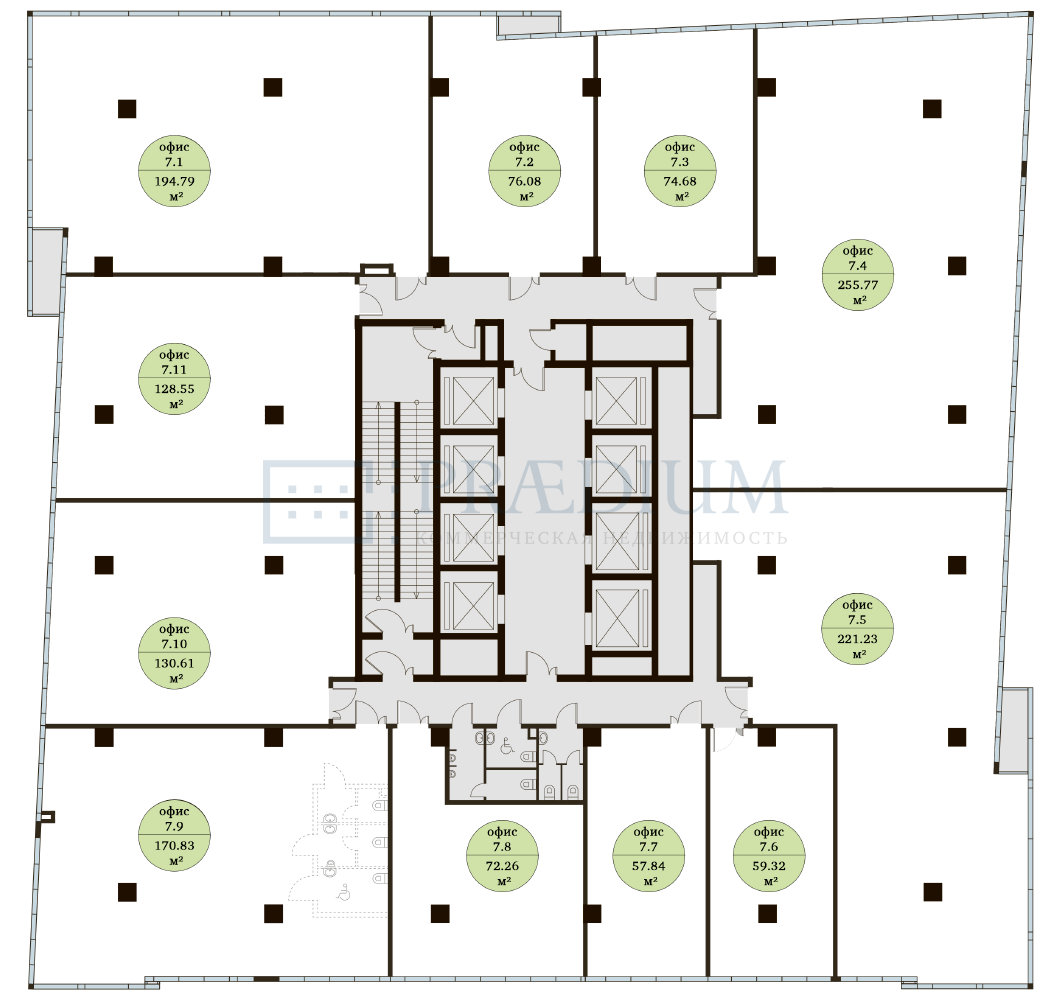 Продам офис в Москве, д 10 стр 3
