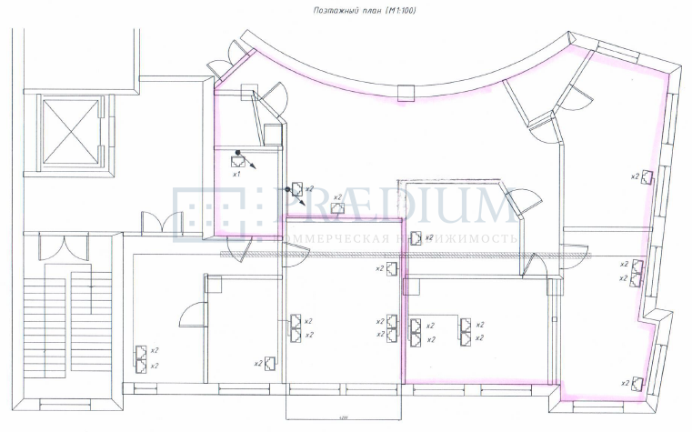 Сдается офис в Москве, д 17