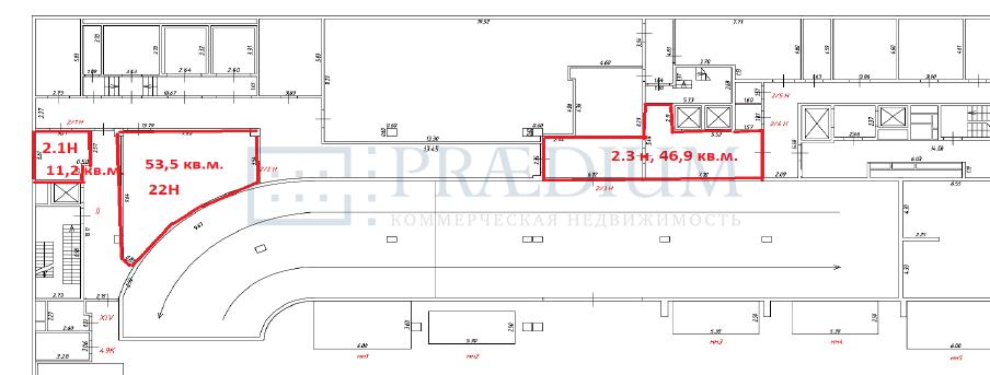 Сдается торговое помещение в Москве, Звенигородское шоссе, д 11