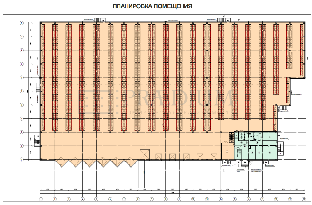 Сдается склад в Перепечино