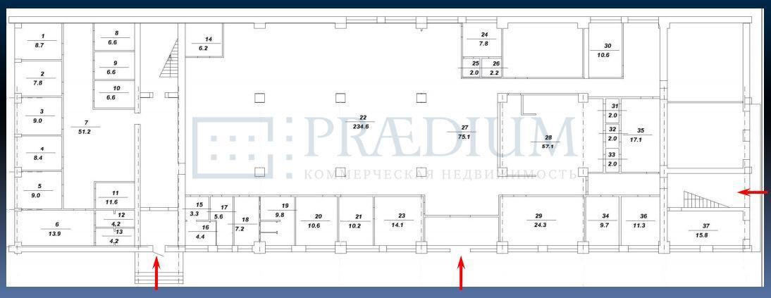 Продам офис в Москве, д 12А стр 1