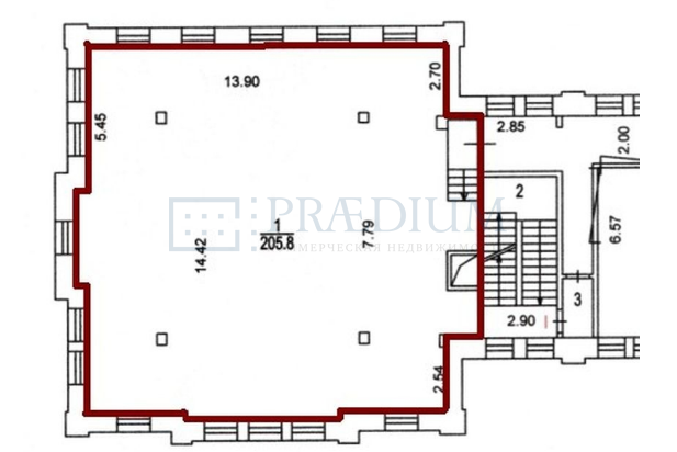Сдается офис в Москве, д 5 стр 2