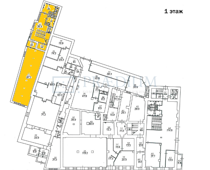 Сдается торговое помещение в Москве, д 11 стр 1
