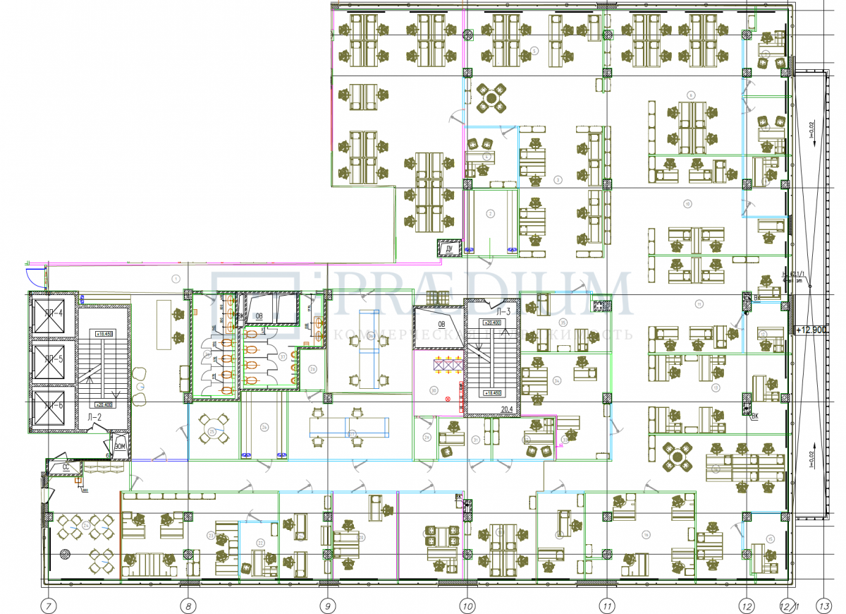 Сдается офис в Москве, д 2Б стр 9