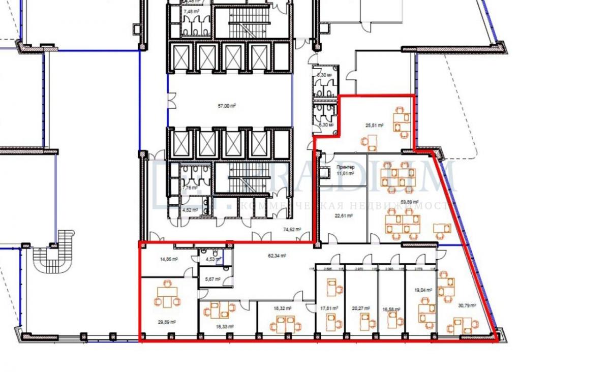 Сдается офис в Москве, д 22