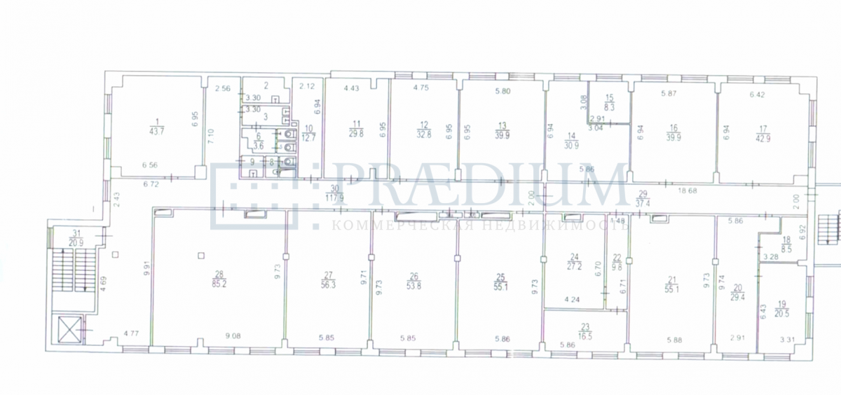 Сдается офис в Москве, д 73 стр 3