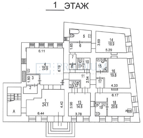 Сдается офис в Москве, д 14