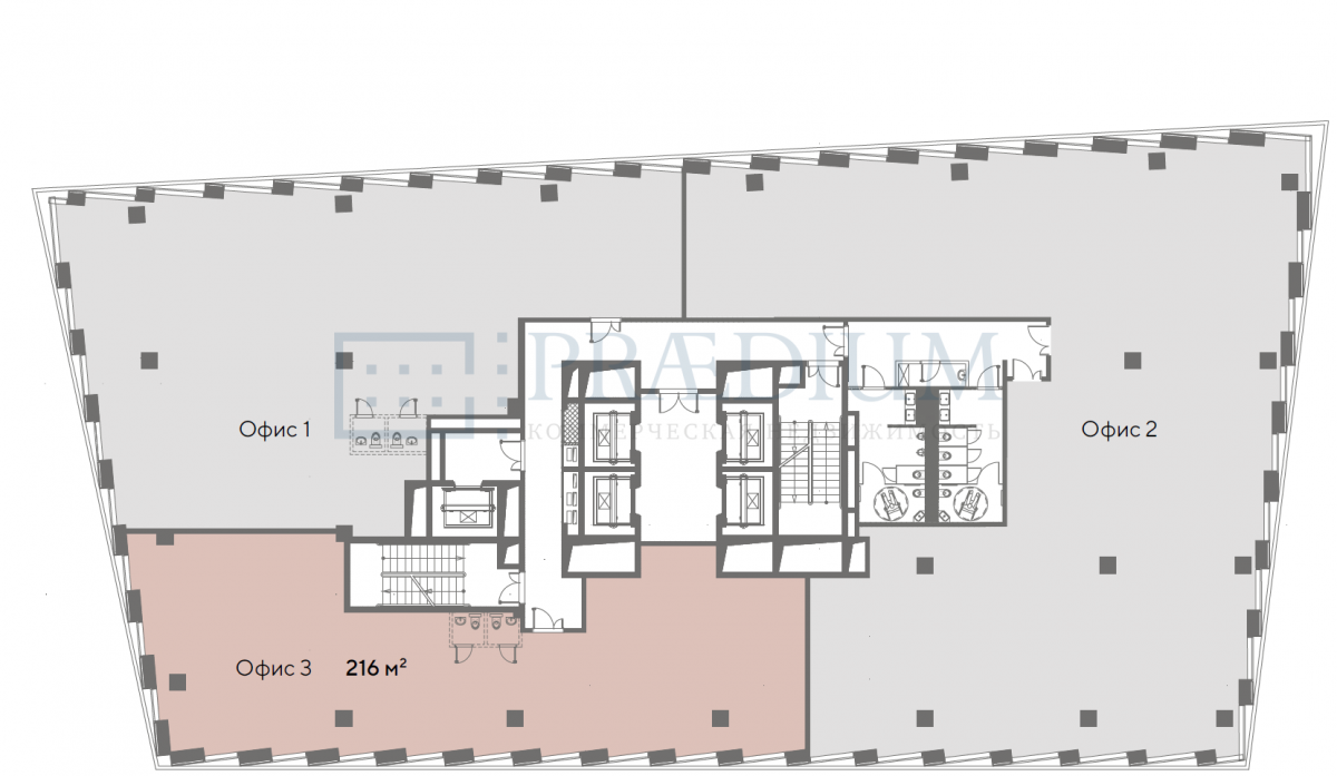 Сдается офис в Москве, д 23 стр 1
