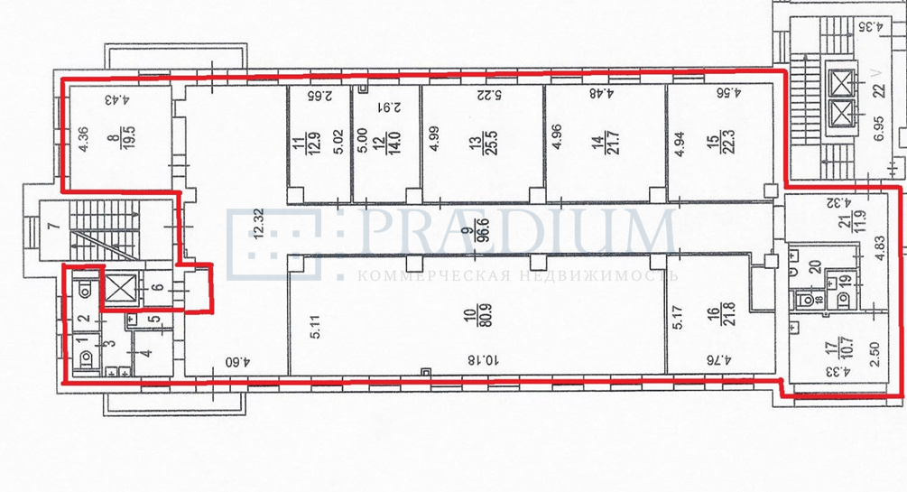 Сдается офис в Москве, д 14