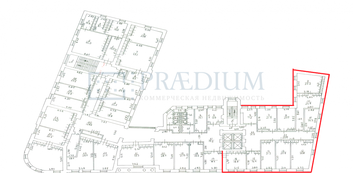 Сдается офис в Москве, д 22/39
