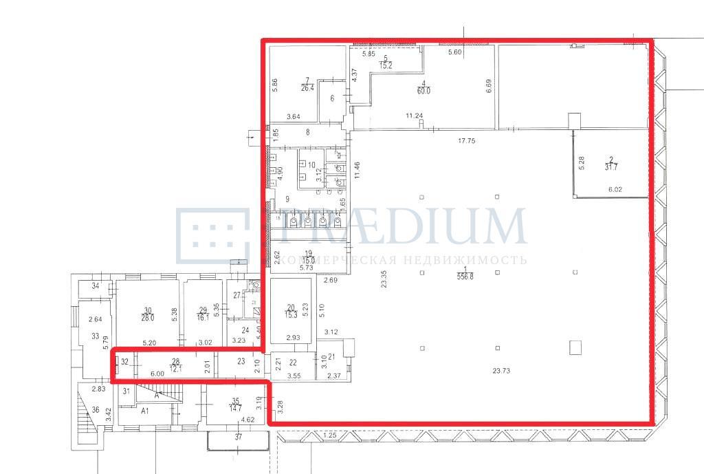 Сдается офис в Москве, Алтуфьевское шоссе, д 1